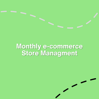 Monthly eCommerce Store Management